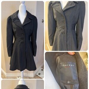 Peplum Trench Coat by Therapy